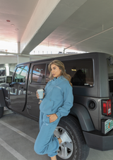 Oversized Hoodie - Sky Blue