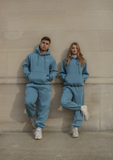 Oversized Hoodie - Sky Blue
