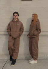 Oversized Hoodie - Cocoa Brown