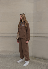 Oversized Hoodie - Cocoa Brown