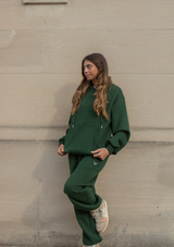 Oversized Hoodie - Emerald Green