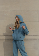 Oversized Hoodie - Sky Blue