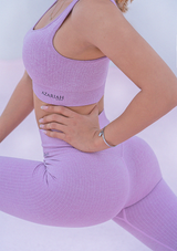 MAEVE Ribbed Seamless High-Waisted Leggings