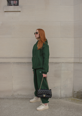 Oversized Jogger Pants - Emerald Green