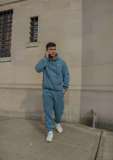 Oversized Hoodie - Sky Blue