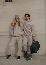 Oversized Jogger Pants - Cloud Grey