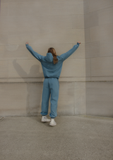 Oversized Hoodie - Sky Blue