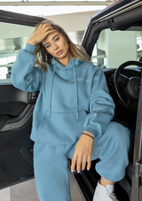 Oversized Hoodie - Sky Blue