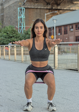 High Waisted Shorts - Black Ash