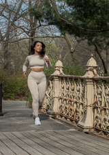 'FAVEN' Ribbed Seamless High Waisted Leggings