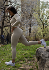 'FAVEN' Ribbed Seamless High Waisted Leggings